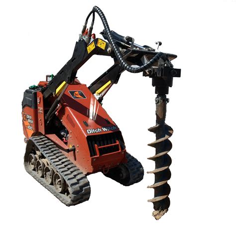 auger skid steer rental|post hole auger rental near me.